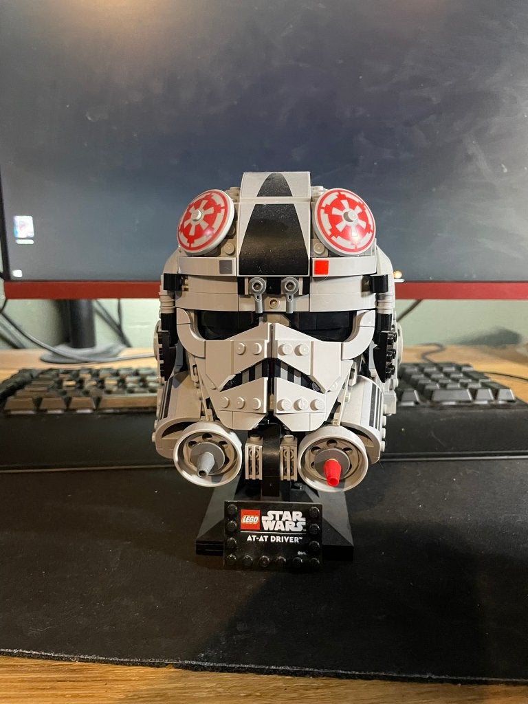 Lego AT-AT driver helmet 75429, Verzenden, Zo goed als nieuw
