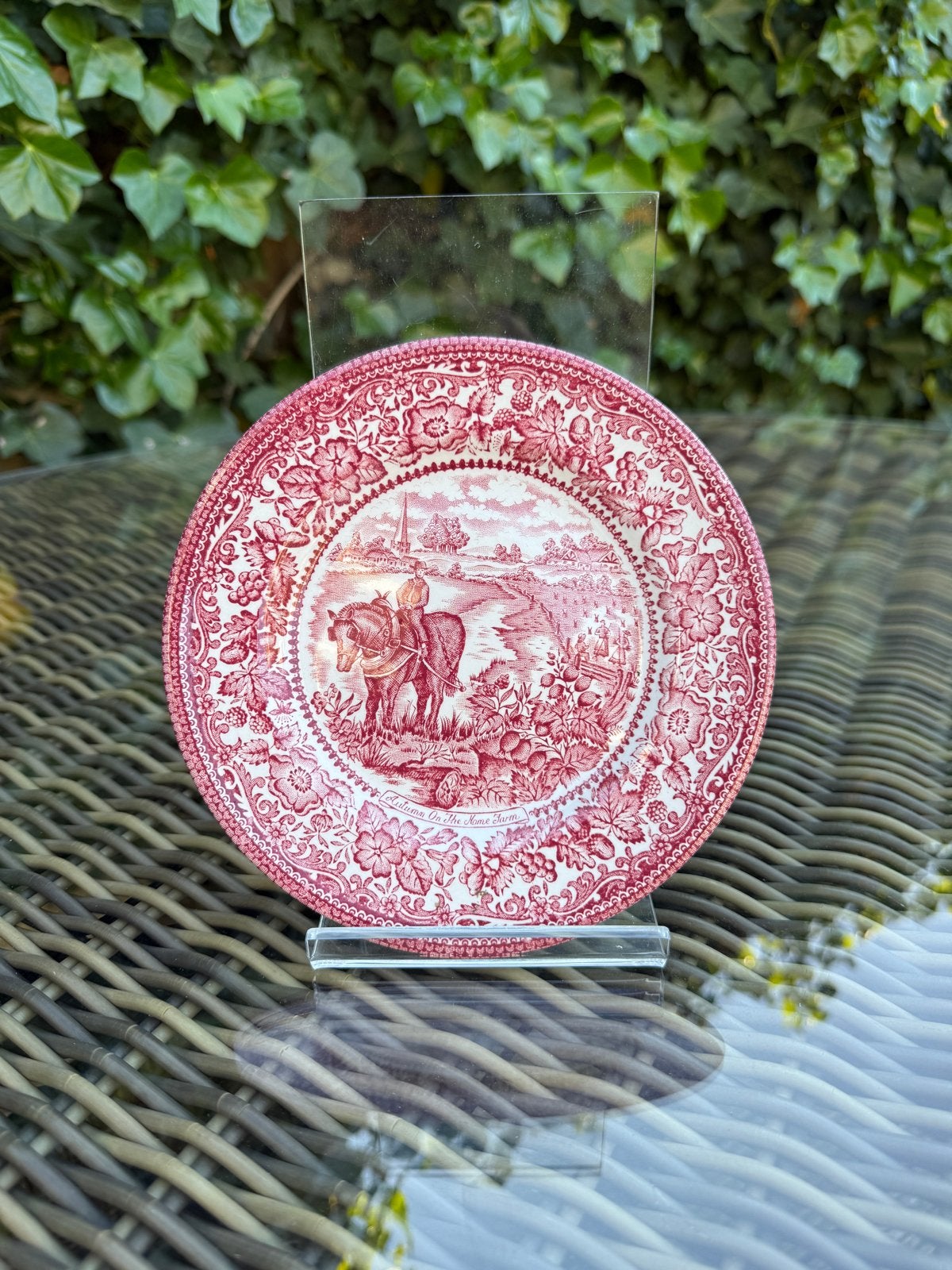 Engels Ironstone Tableware bord | Four Seasons, Ophalen