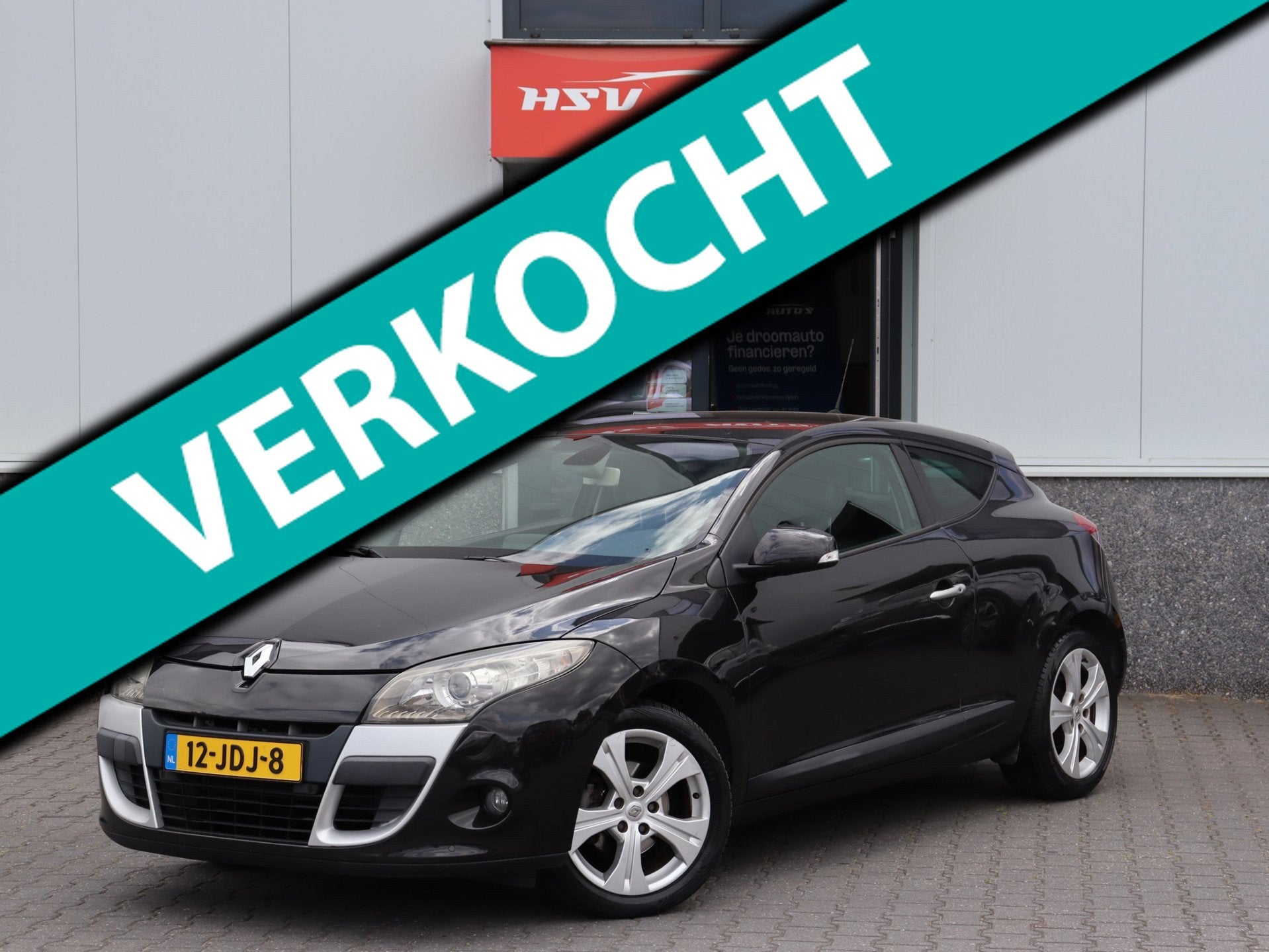 Renault Mégane Coupé 1.6 Sélection Business Sport navi LM, Auto's, Renault, Voorwielaandrijving, Gebruikt, 4 cilinders, Zwart