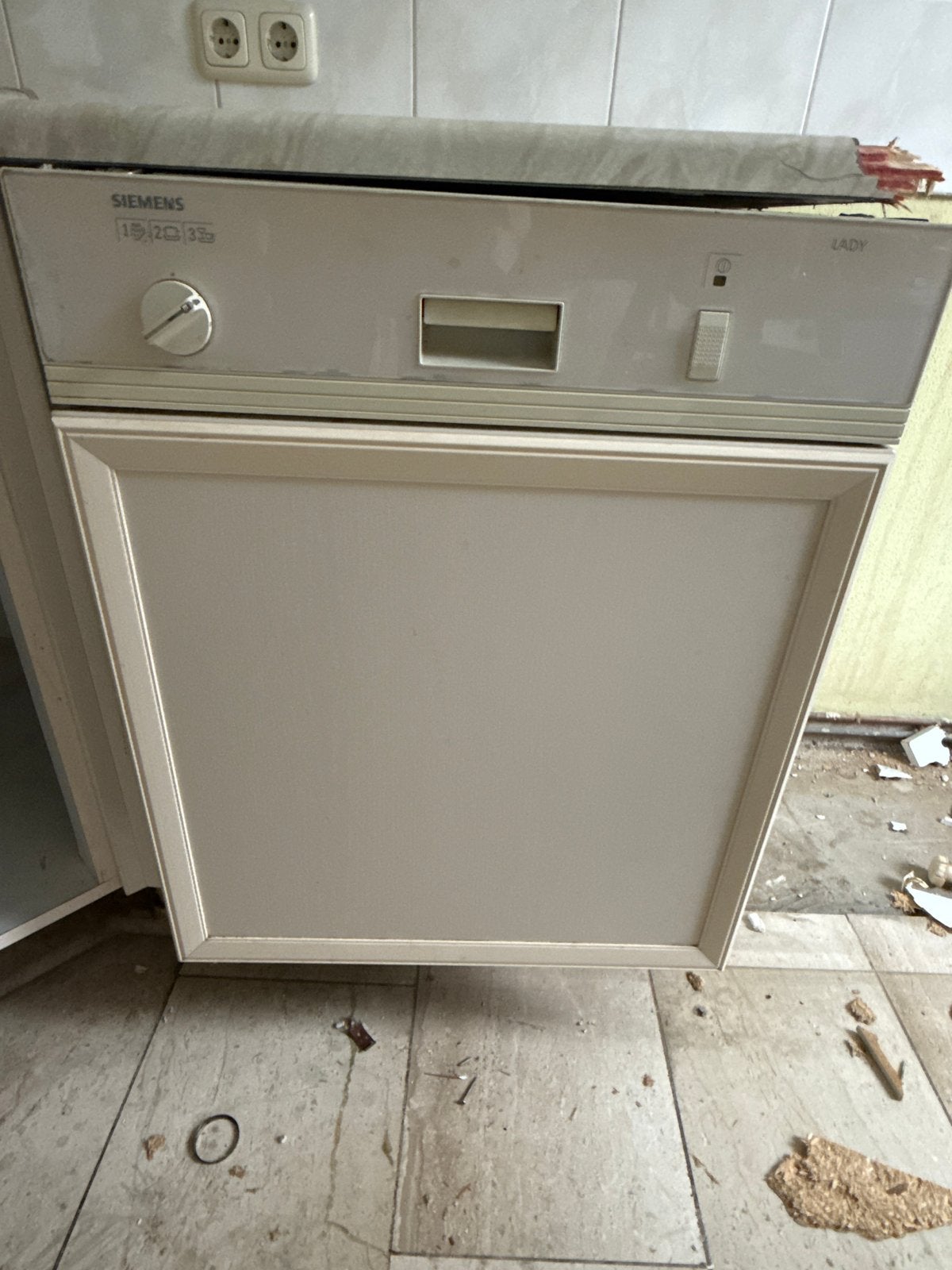 Siemens Lady SN53302/08 Vaatwasser - Inbouw, Ophalen, Gebruikt, Inbouw, 60 cm of meer