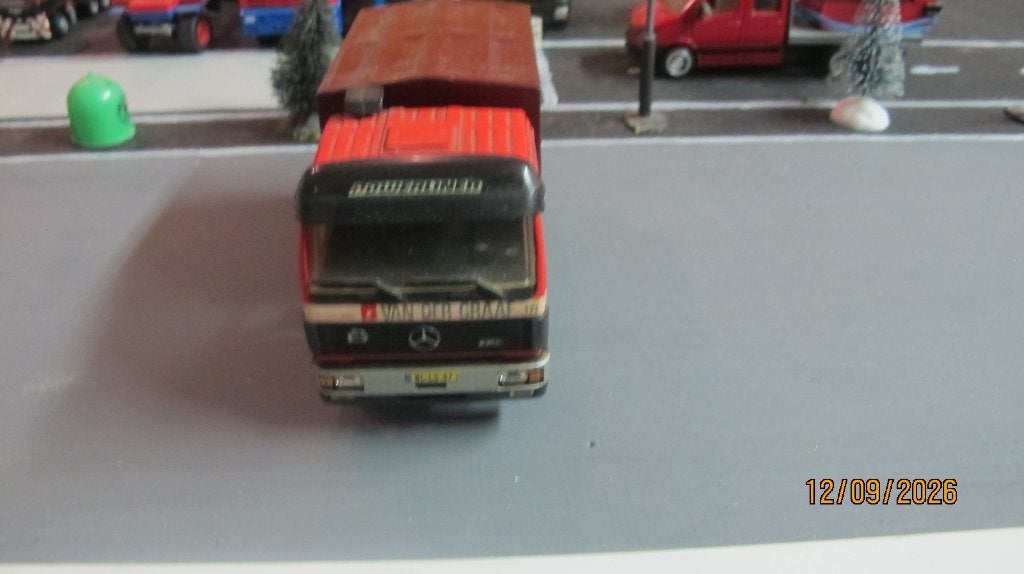 Lion Car Mercedes Code 3 Model, Ophalen of Verzenden, Gebruikt, Bus of Vrachtwagen, Lion Toys