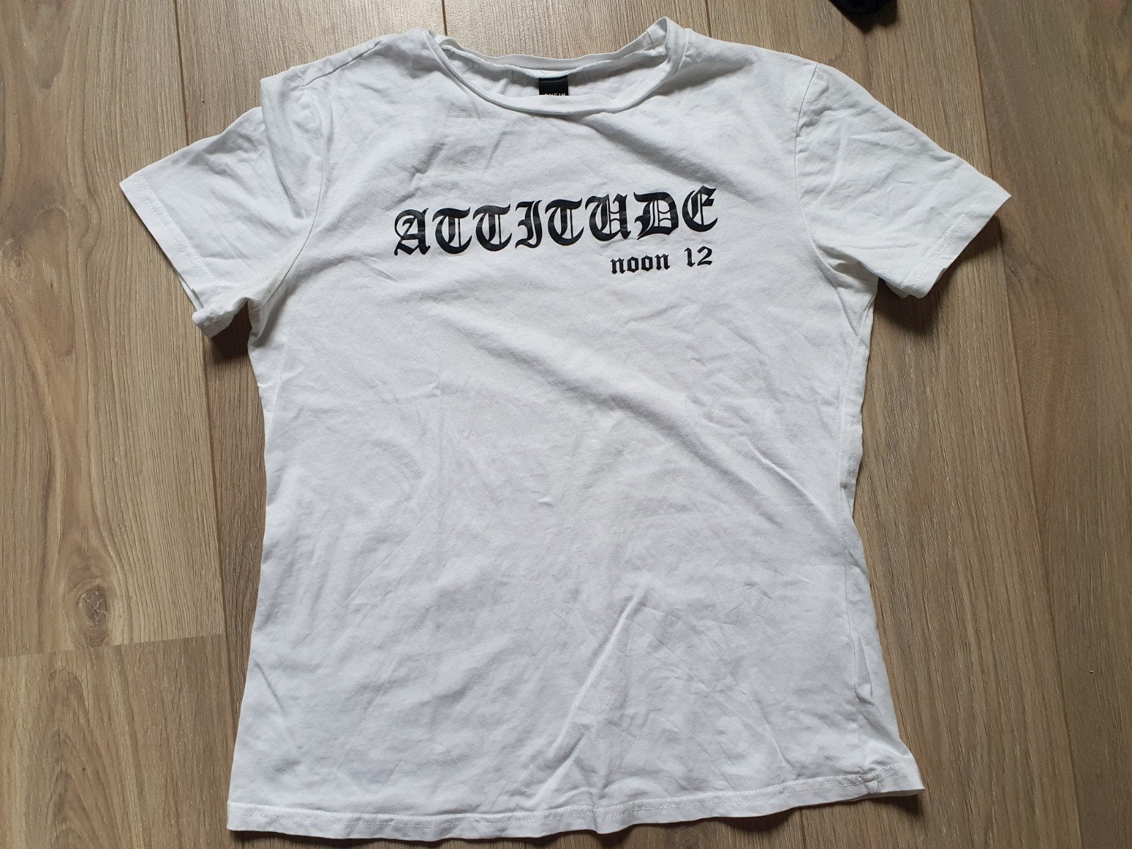 Wit t-shirt maat S, Wit, Ophalen of Verzenden, Korte mouw, Maat 36 (S)