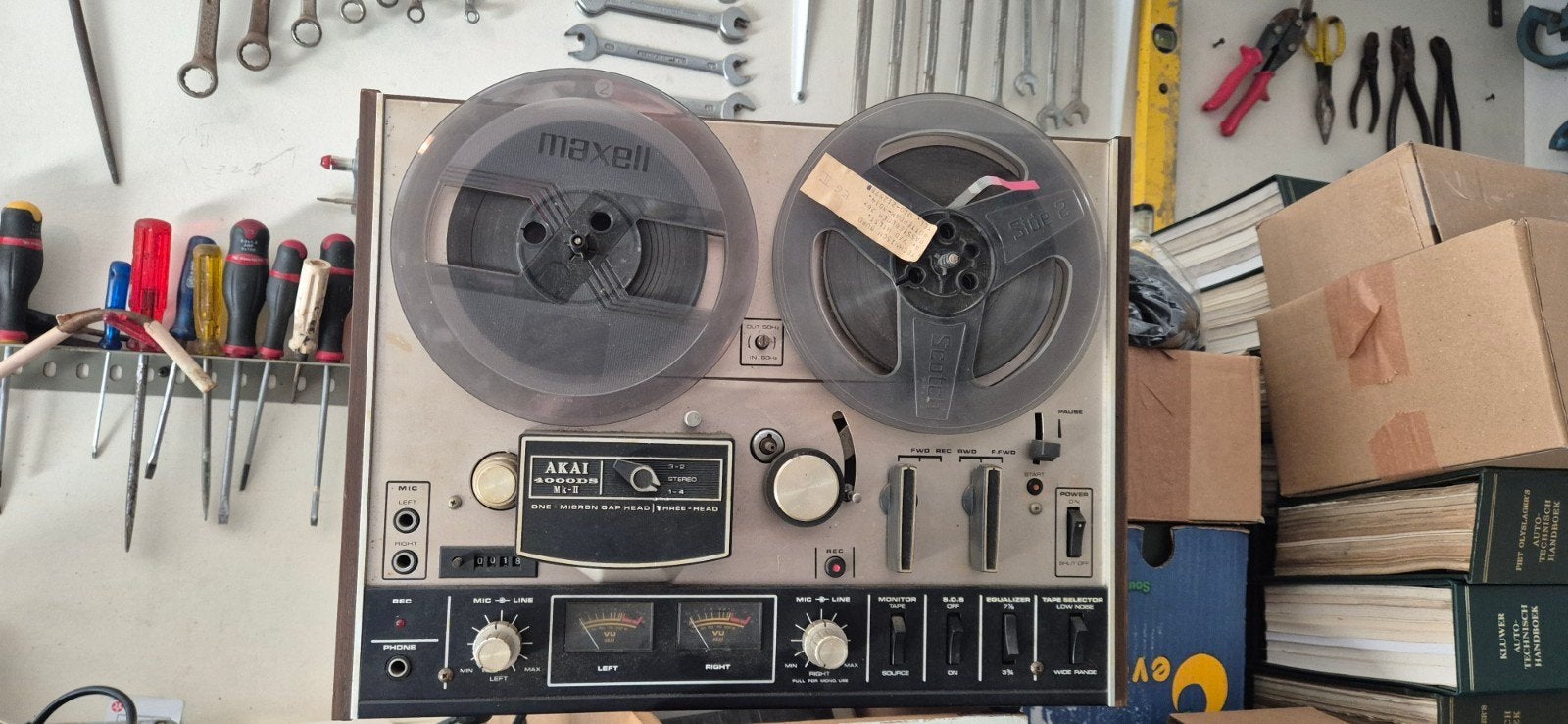 Akai 4000DS MK II, Ophalen of Verzenden, Bandrecorder