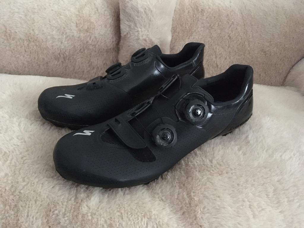 S-Works 6 XC, MTB shoe, Carbon, Black, UK 8 EU 42, Specialized, Ophalen of Verzenden, Zo goed als nieuw, Sportschoenen
