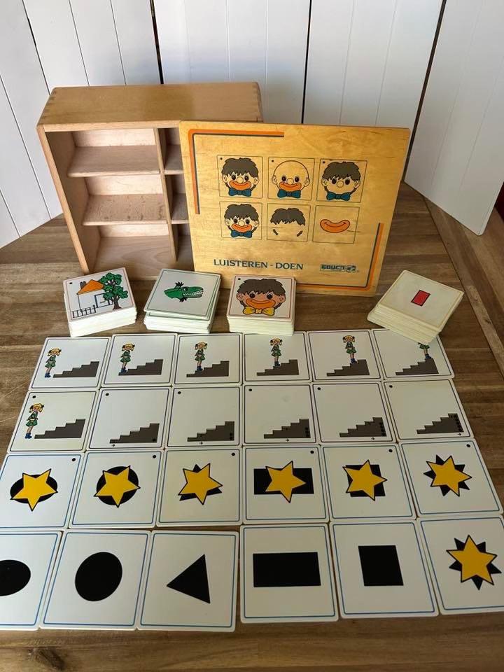 Vintage Educo luisteren-doen, Ophalen of Verzenden, Gebruikt