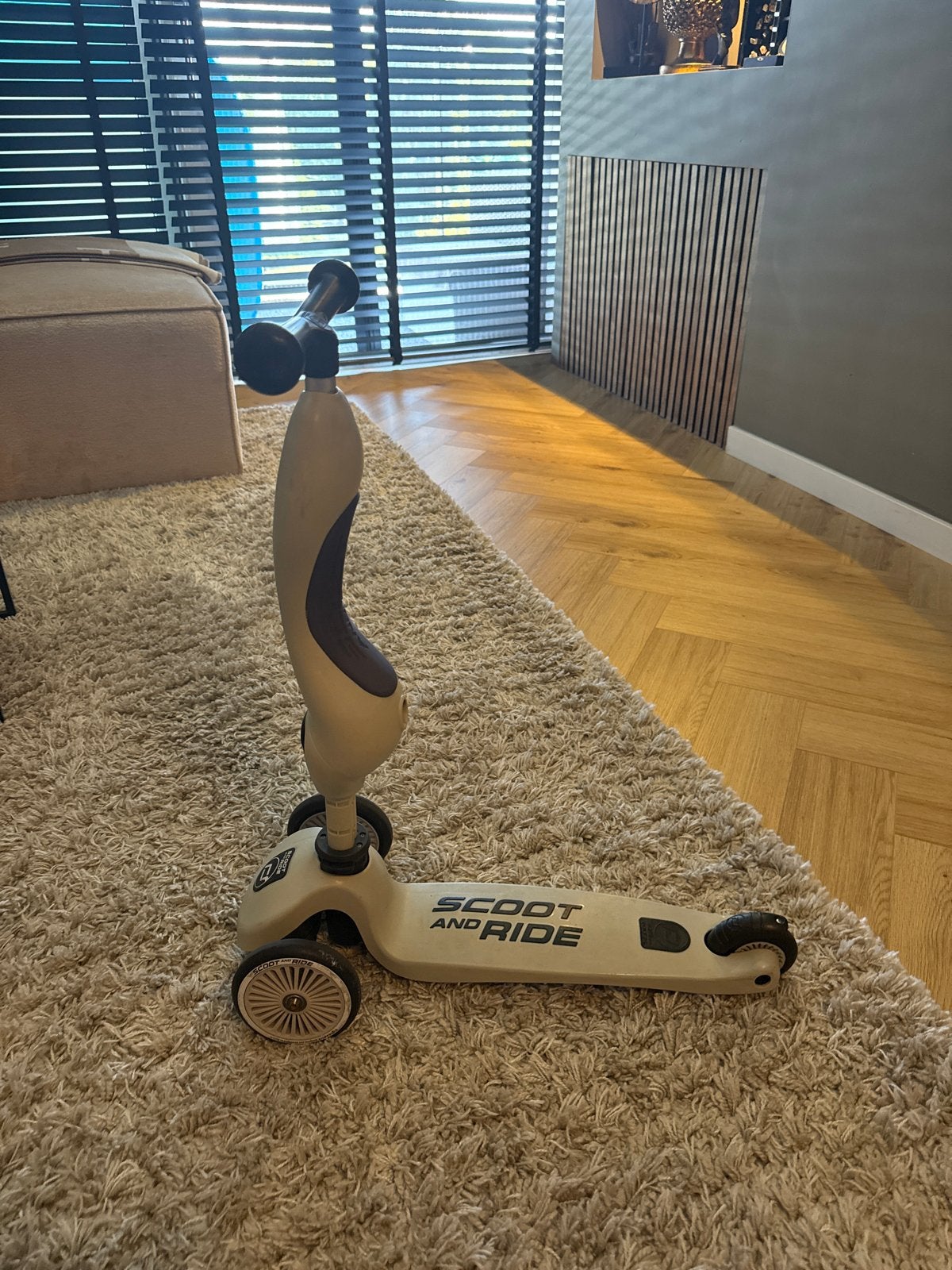 Scoot & Ride Highwaykick 1 - Ash (2-in-1 step/loopfiets), Ophalen, Gebruikt, Gewone step