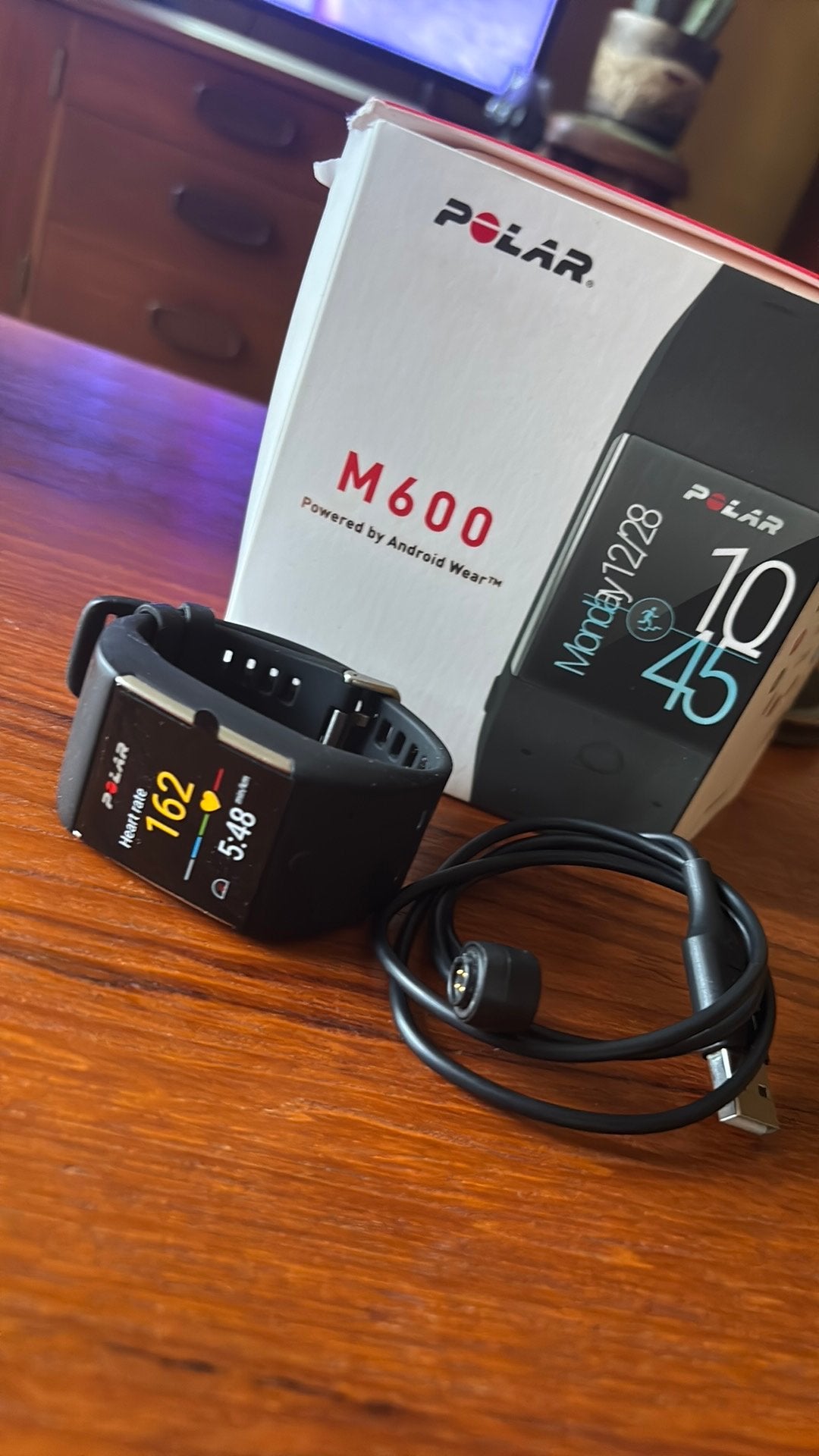 Polar m 600, Sport en Fitness, Verzenden, Zo goed als nieuw, Polar