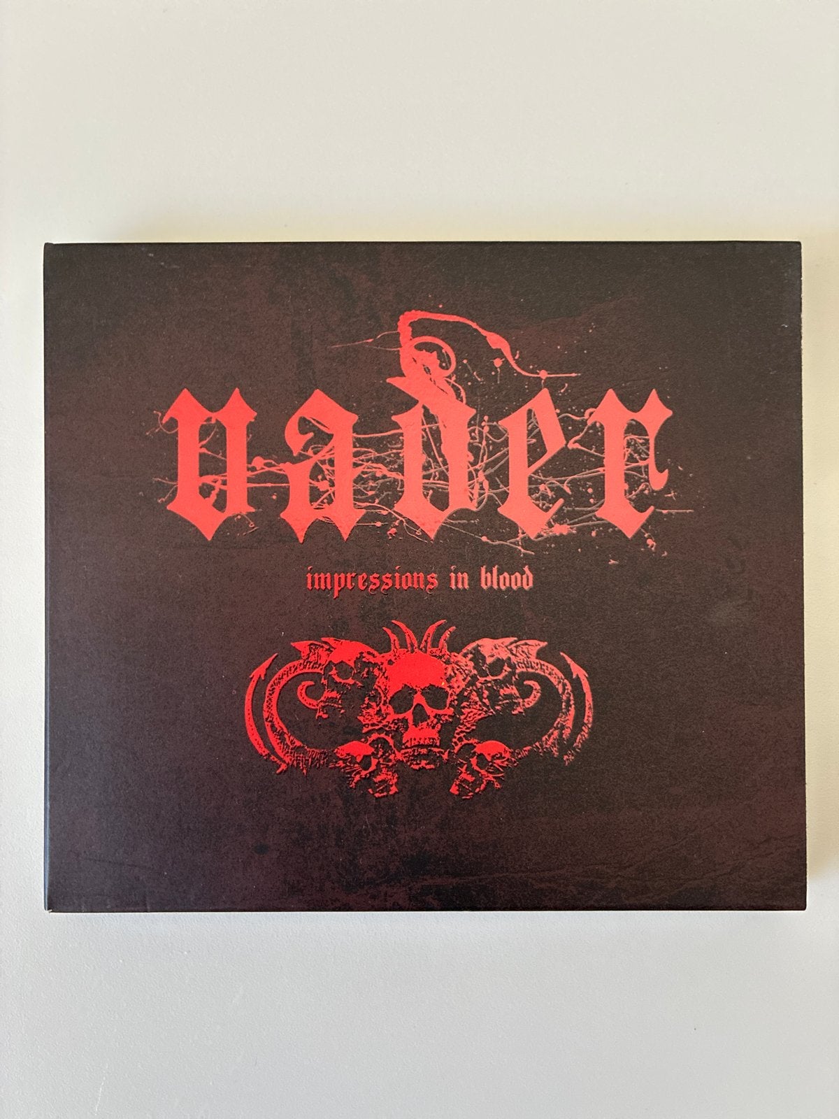 Vader - Impressions in Blood CD (Death/Black Metal), Cd's en Dvd's, Death metal, Digipak, Ophalen of Verzenden, Zo goed als nieuw