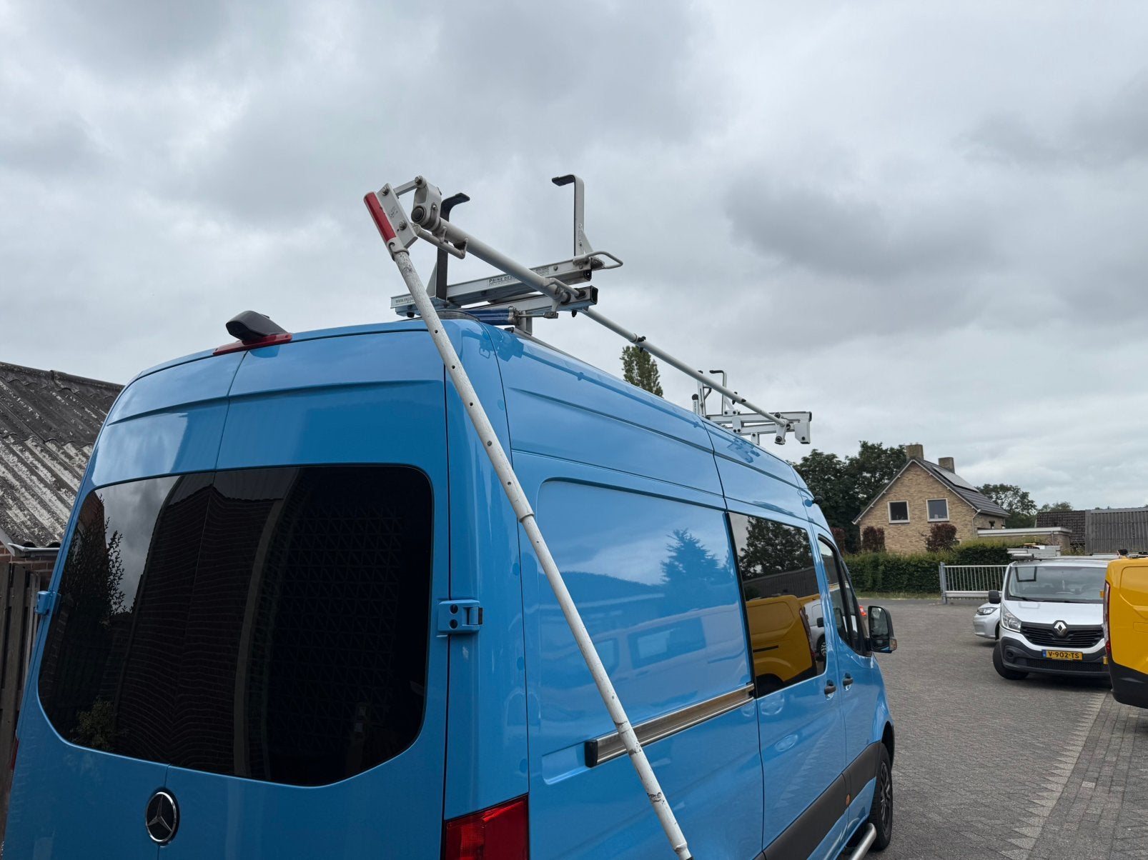 Ladder houder imperiaal Ergo rack bedrijfswagen inrichting, Ophalen, Gebruikt