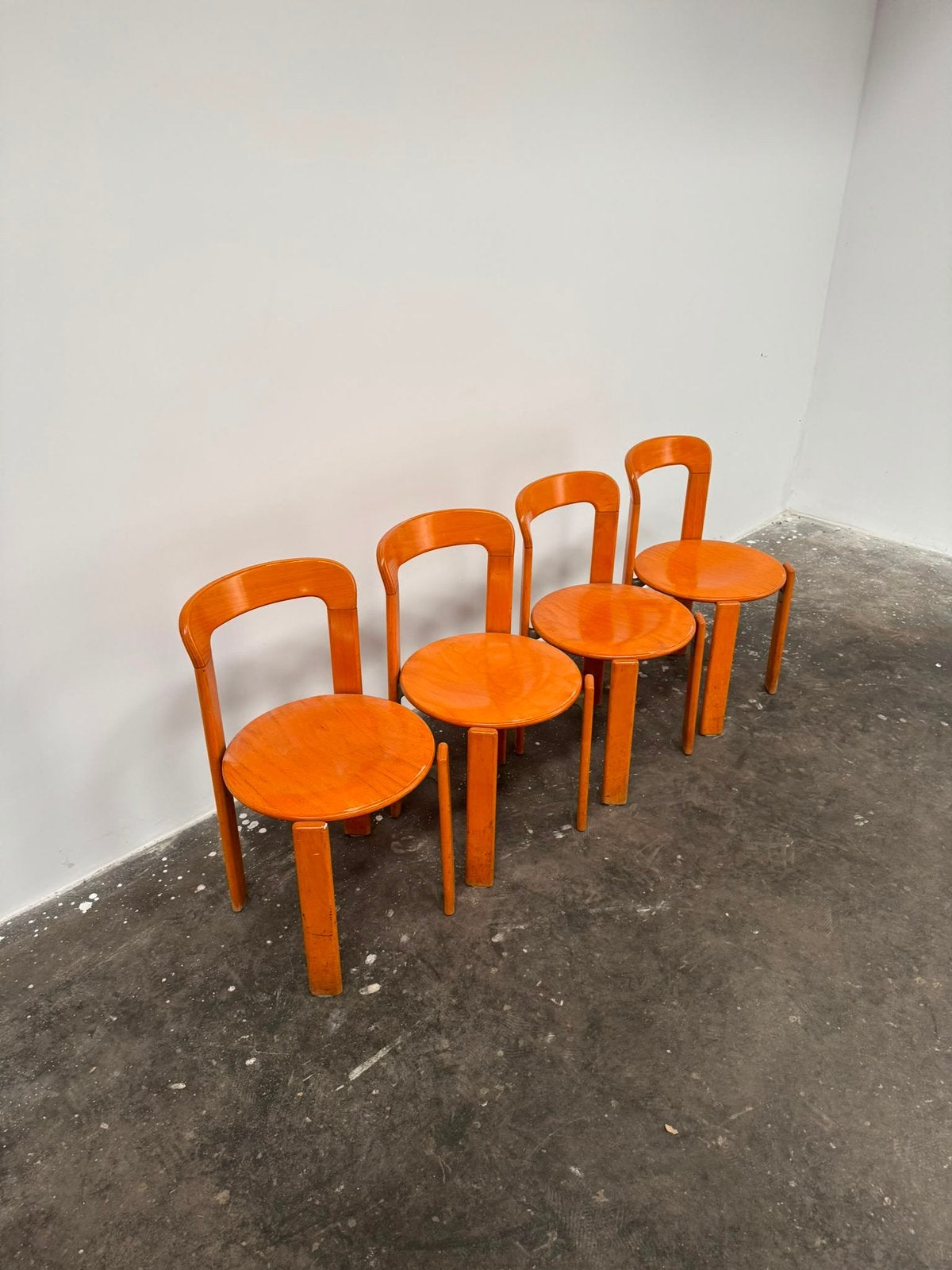 11 Kusch Co Bruno Rey Hay stoelen naturel, Ophalen, Bruin, Zo goed als nieuw, Eén