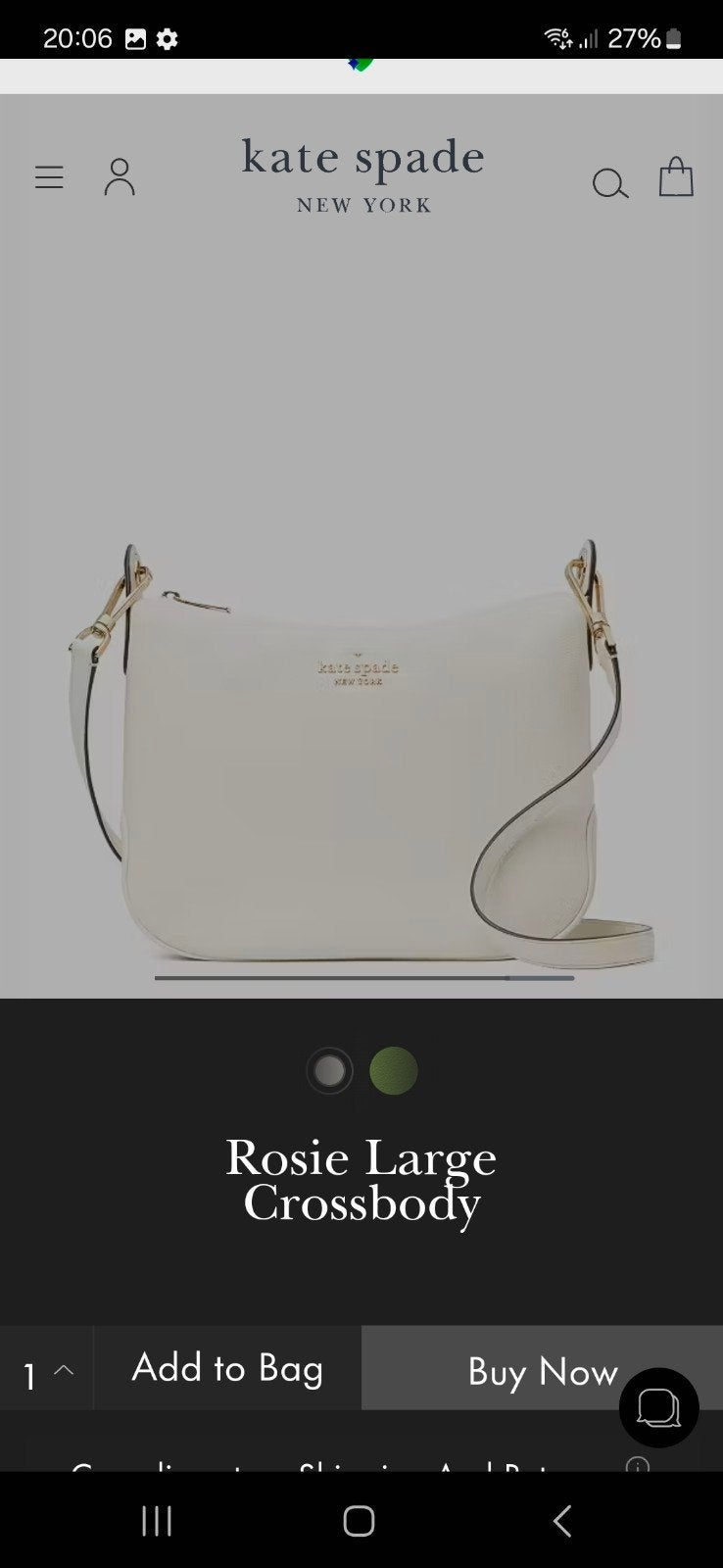 Kate Spade Rosie Large Crossbody - Nieuw met labels, Sieraden, Tassen en Uiterlijk, Tassen | Damestassen, Ophalen of Verzenden