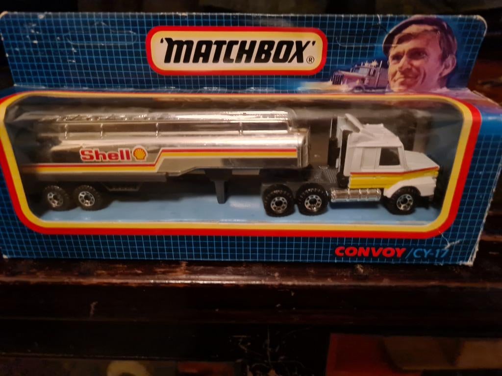 Matchbox convoy cy-17 in originele doos Shell Scania, Hobby en Vrije tijd, Ophalen of Verzenden, Zo goed als nieuw, Bus of Vrachtwagen