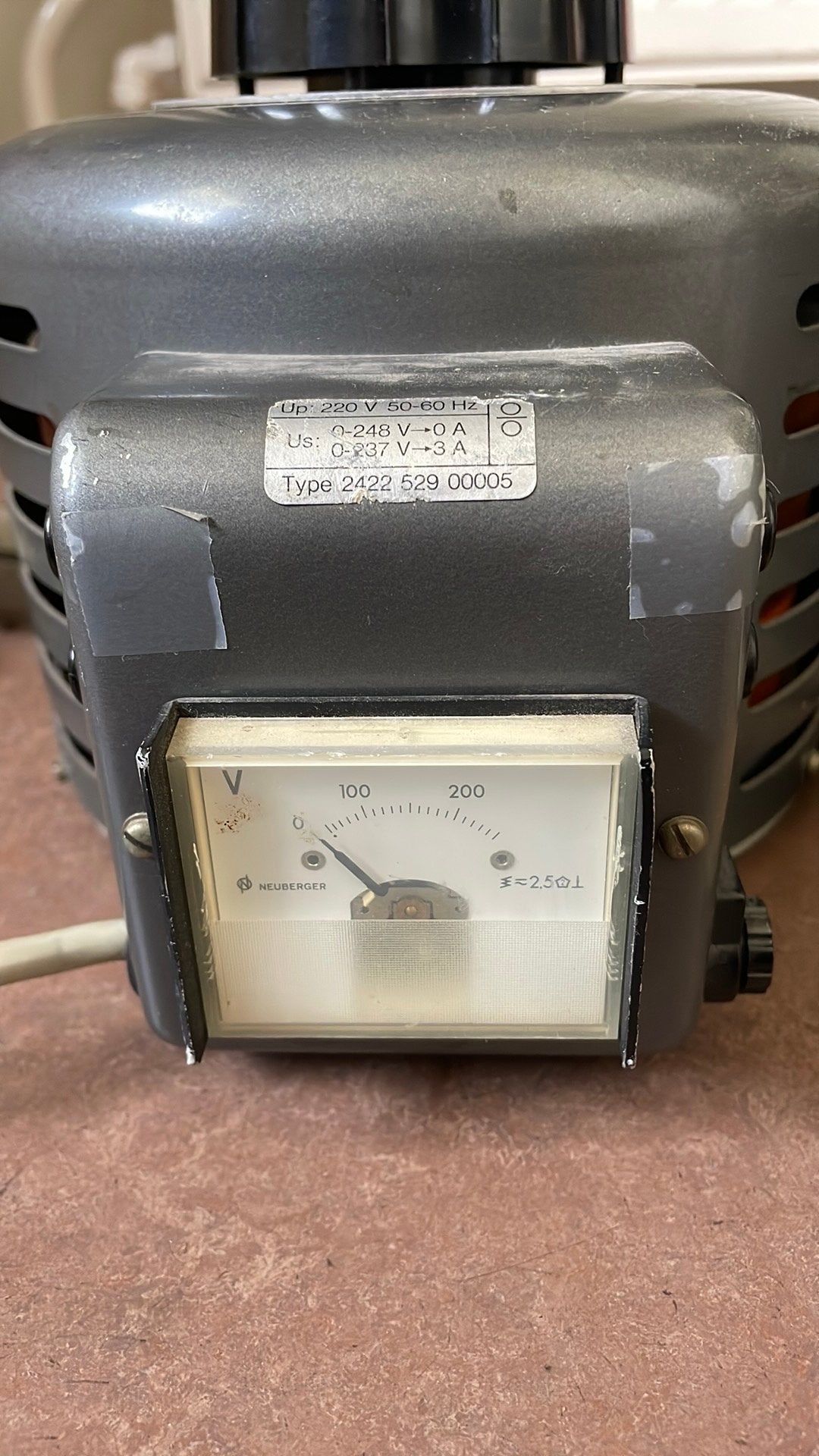 Variac, Ophalen, Gebruikt
