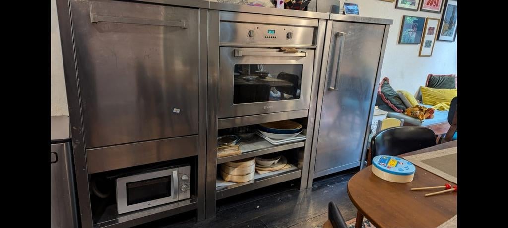 M-SYSTEM RVS stainless steel keuken, Huis en Inrichting, Ophalen