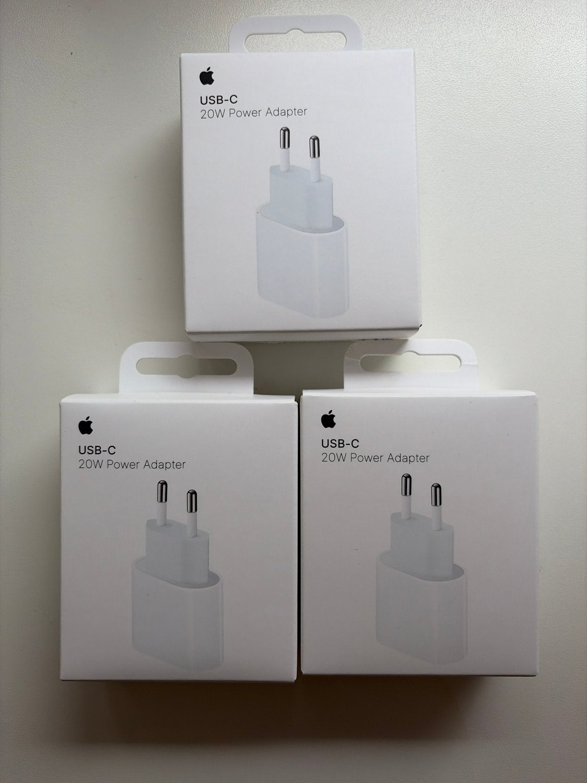 3x Apple USB-C 20W Power Adapter - Nieuw in doos, USB-C, Adapter, Nieuw, Apple