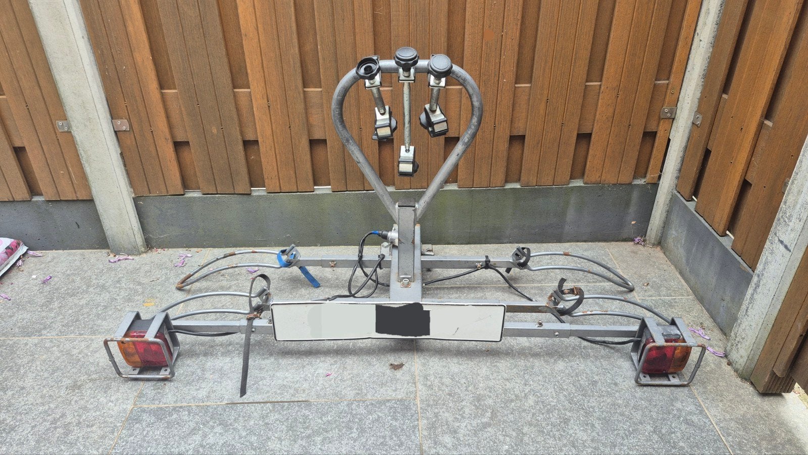 fietsendrager voor 2 fietsen, Ophalen, Gebruikt, Brede banden, 2 fietsen