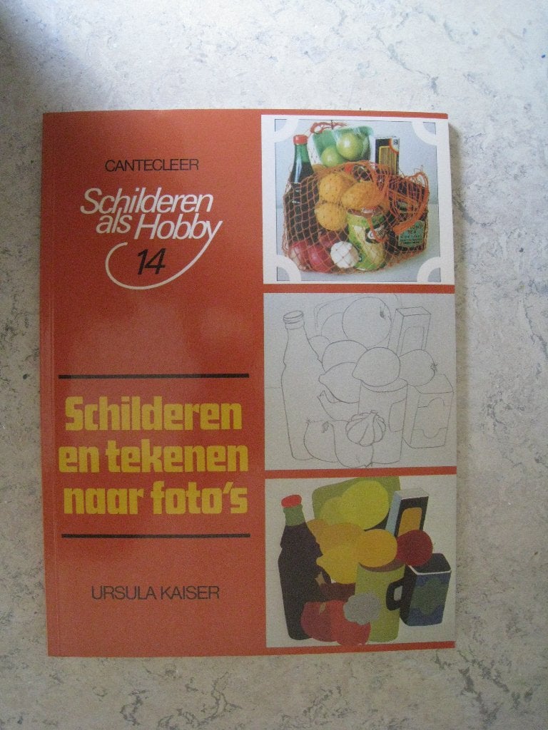 Schilderen en tekenen naar foto’s stap-voor-stap, Ophalen of Verzenden, Zo goed als nieuw, Tekenen en Schilderen, U. Kaiser Ingrid Nijkerk-Pieters