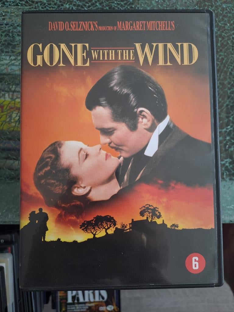 Gone with the wind (dvd), Cd's en Dvd's, Dvd's | Klassiekers, Alle leeftijden, Drama, Ophalen of Verzenden, Zo goed als nieuw