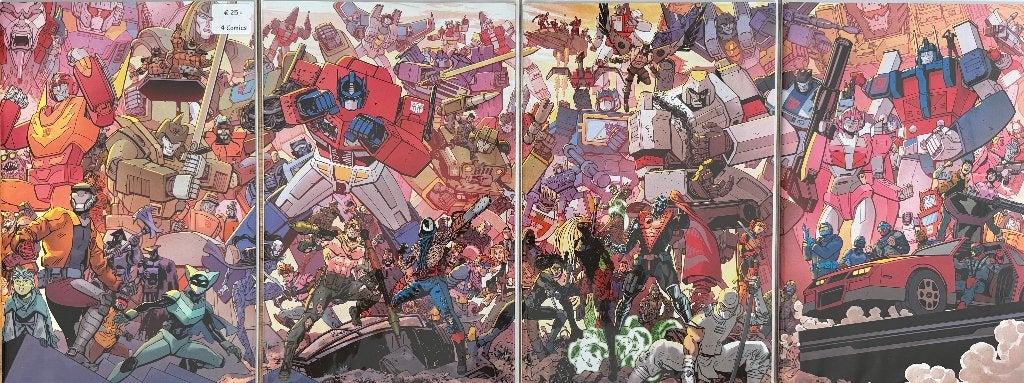 G.I. Joe # 23F + M.A.S.K. # 1E + Transformers # 33F + Void R, Boeken, Meerdere comics, Ophalen of Verzenden, Nieuw, Amerika