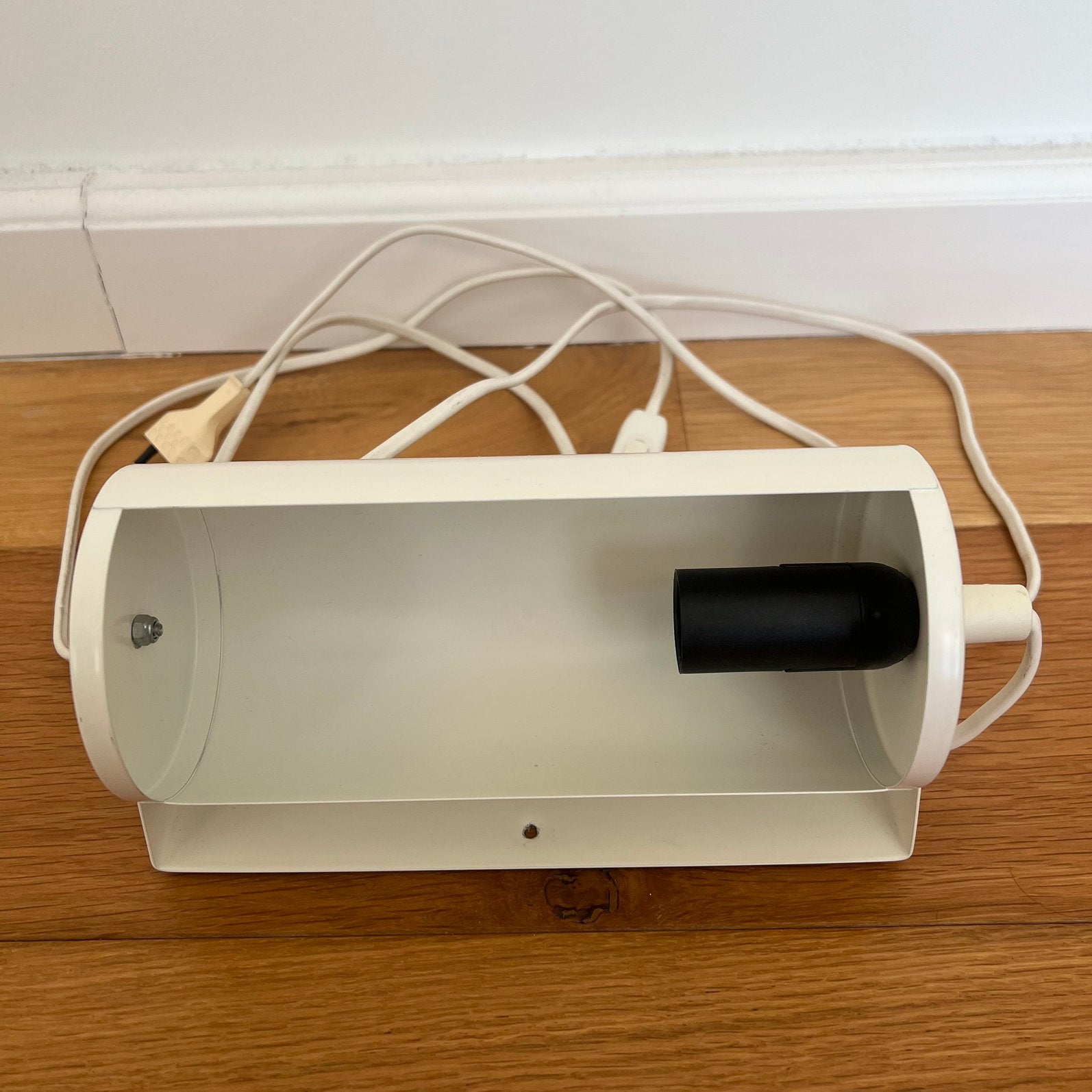 IKEA Lod wandlamp type v413 vintage, Gebruikt, Bedlamp, IKEA, E14 (klein)