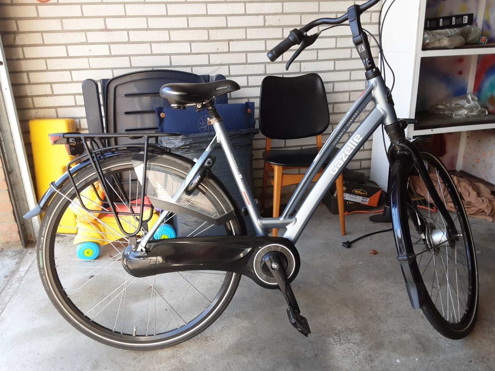 Gazelle chamonix c7, Ophalen, 53 tot 56 cm, Versnellingen, Zo goed als nieuw