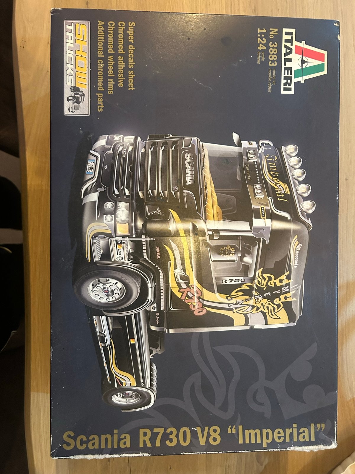 Italeri Scania R730 V8 Imperial Show Trucks modelbouw, Italeri, 1:32 tot 1:50, Nieuw, Ophalen of Verzenden