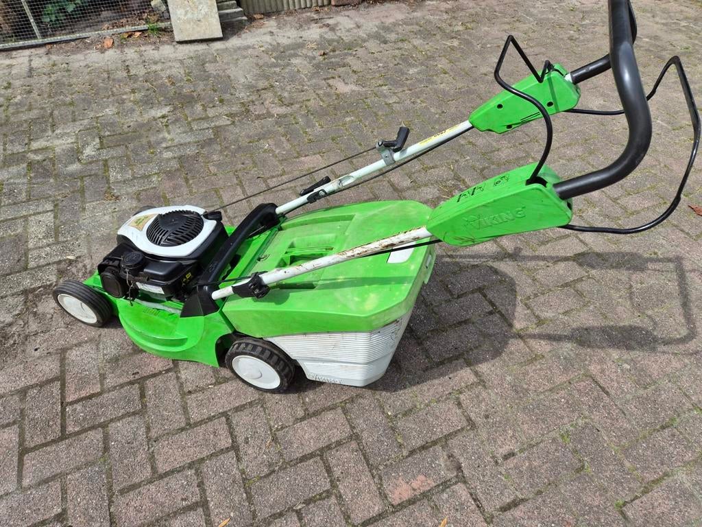 zelfrijdende grasmaaier, Ophalen, Gebruikt, Opvangbak, Benzine-grasmaaier