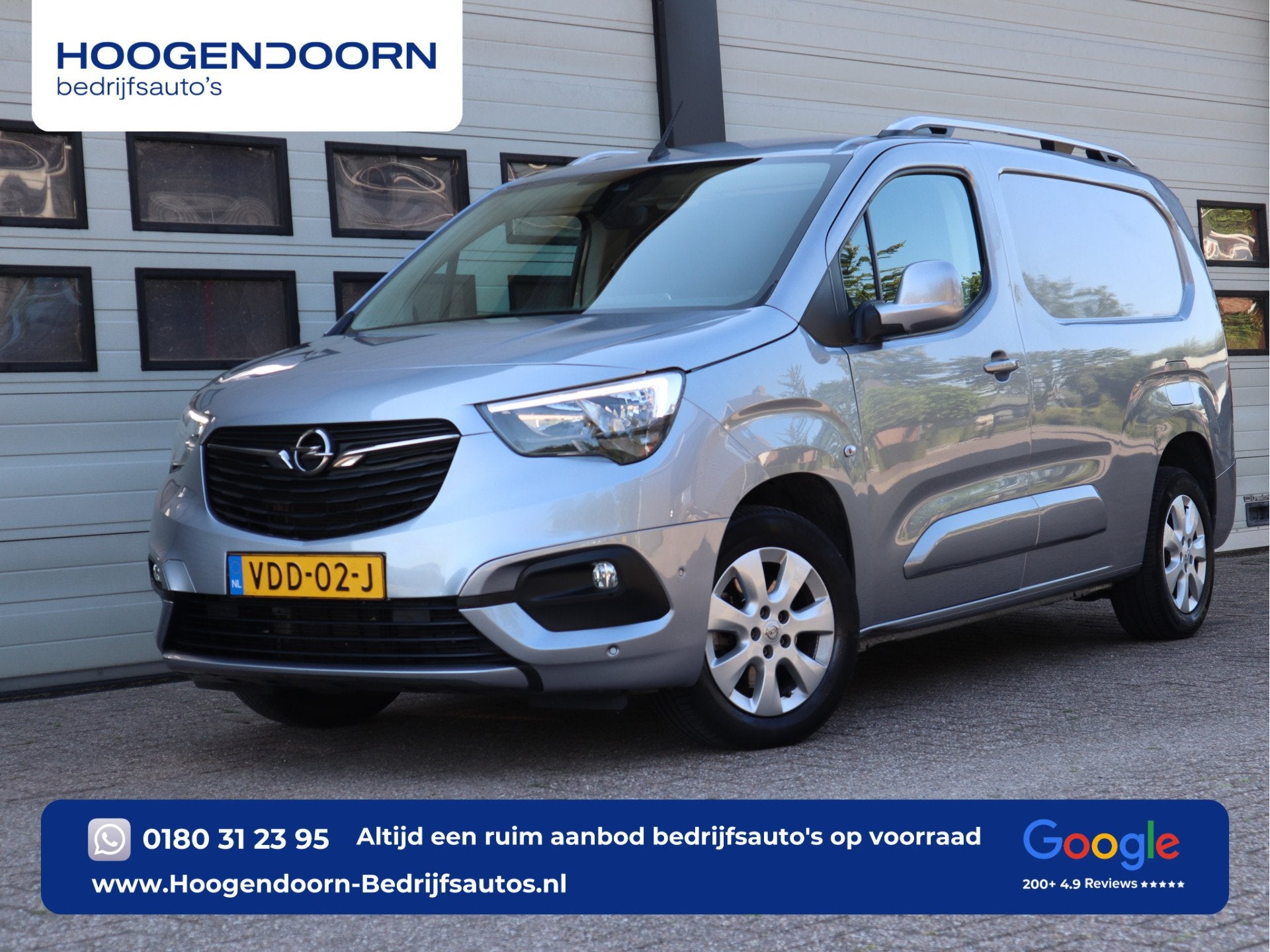Opel Combo 1.5D 131pk Automaat Euro 6 Lang L2 - Airco - Came, Auto's, Bestelauto's, Stof, Gebruikt, 4 cilinders, 23 km/l