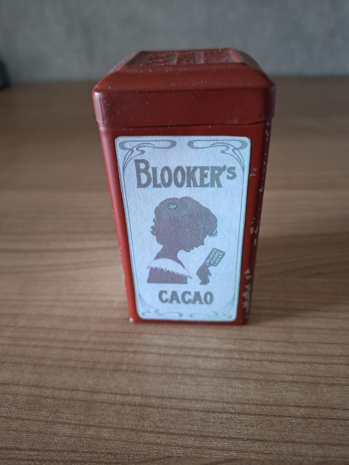 Vintage Blooker's Daalders Cacao blikje - zeldzaam, Ophalen of Verzenden