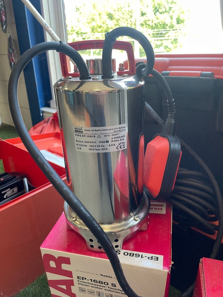 Dolmar Dompelpomp 230V, Info@makita.nl, Dompelpomp, Dolmar Makita, Nieuw