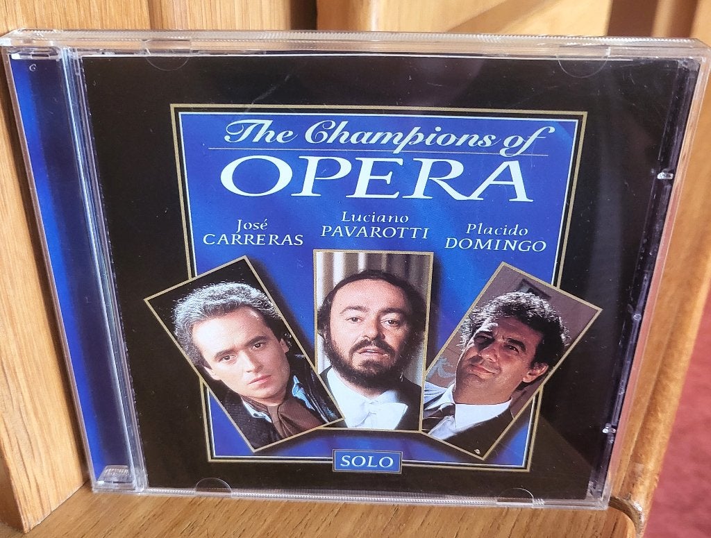 The Champions of Opera / Carreras, Pavarotti & Domingo, Ophalen of Verzenden, Classicisme, Zo goed als nieuw, Opera of Operette