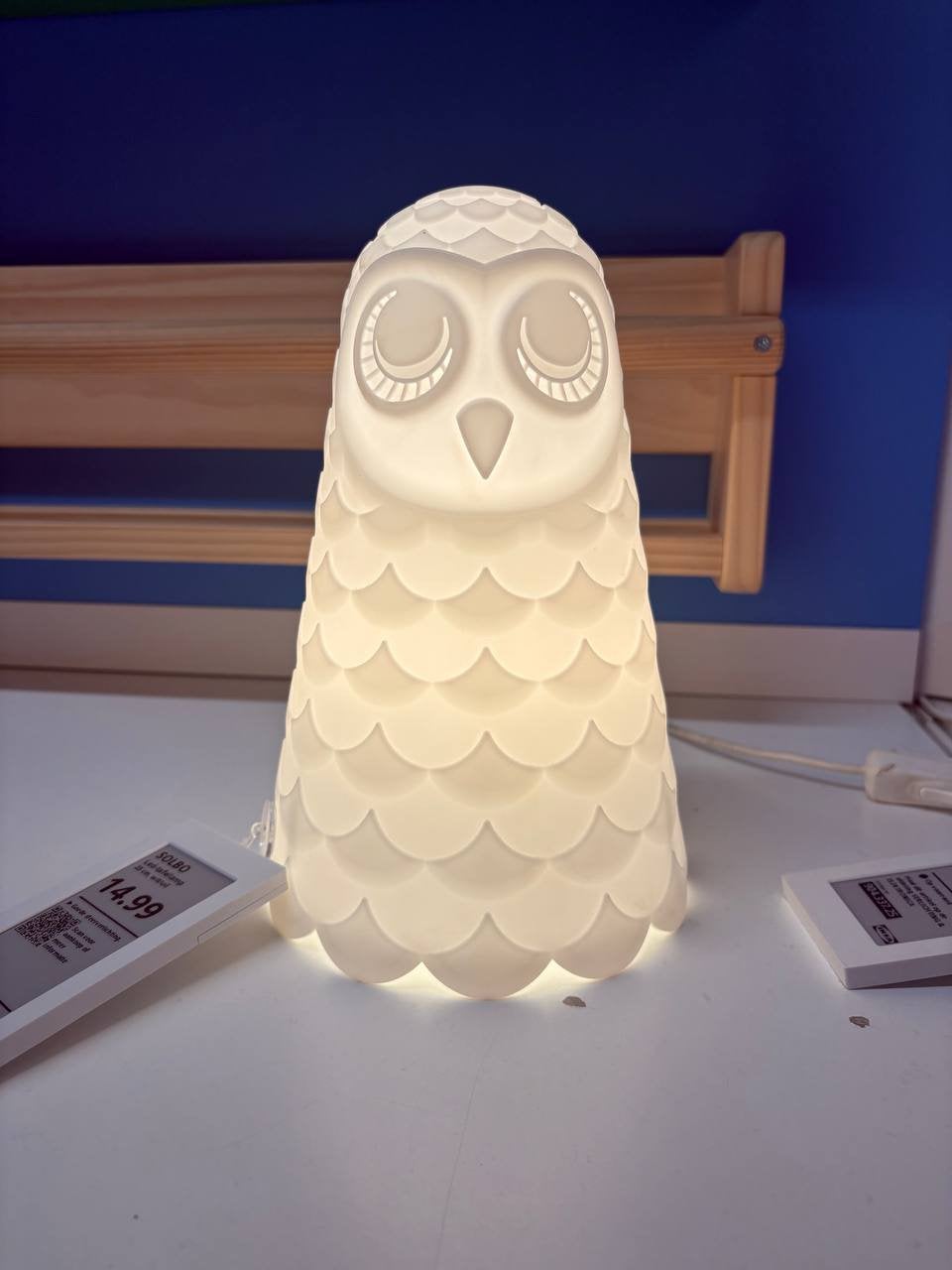 Lamp Uil IKEA, Ophalen of Verzenden, Zo goed als nieuw