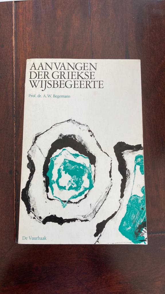 Aanvangen der Griekse wijsbegeerte, Ophalen of Verzenden, Zo goed als nieuw, Algemeen