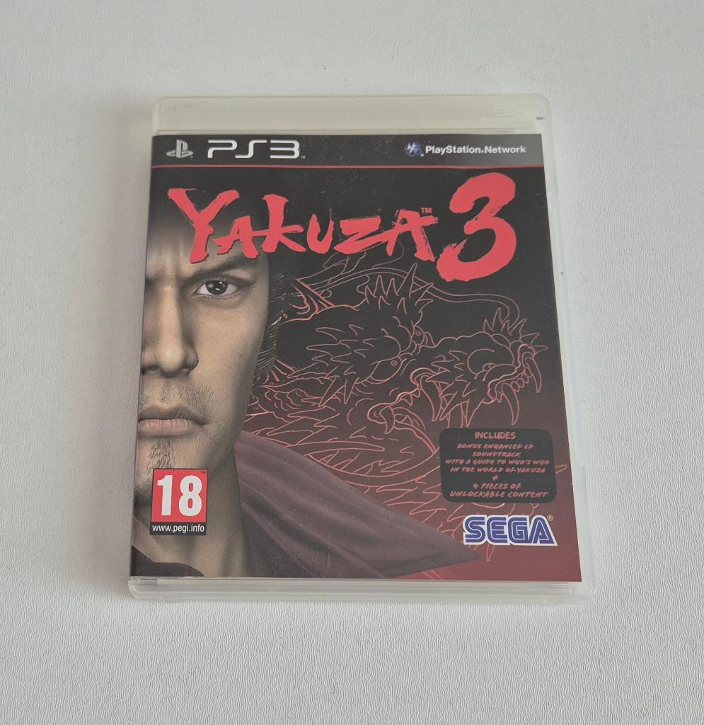 Yakuza 3 Playstation 3 PS3 Game Compleet, Avontuur en Actie, Gebruikt, Vanaf 18 jaar, 1 speler