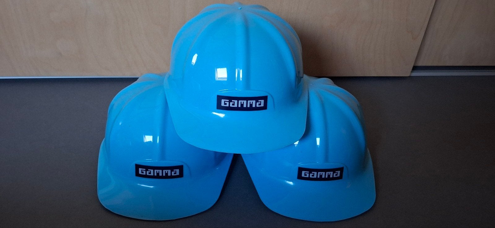 2x Gamma bouwhelm verstelbaar-  nieuw!, Ophalen of Verzenden, Nieuw