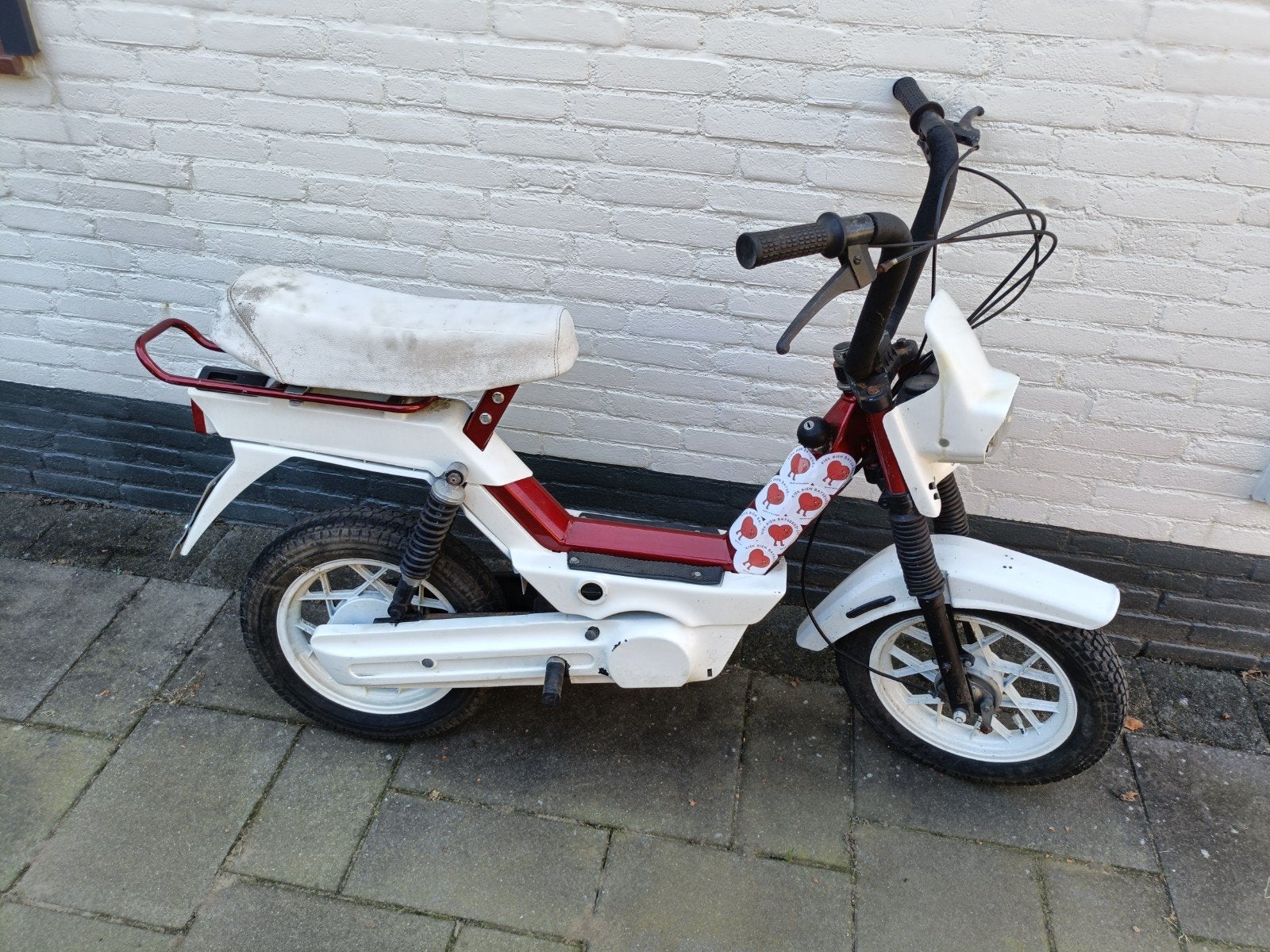 Gilera Citta Eco rollend frame blauw kenteken (vespa Ciao si, Fietsen en Brommers, Ophalen, Gebruikt, Tweetakt, Gilera