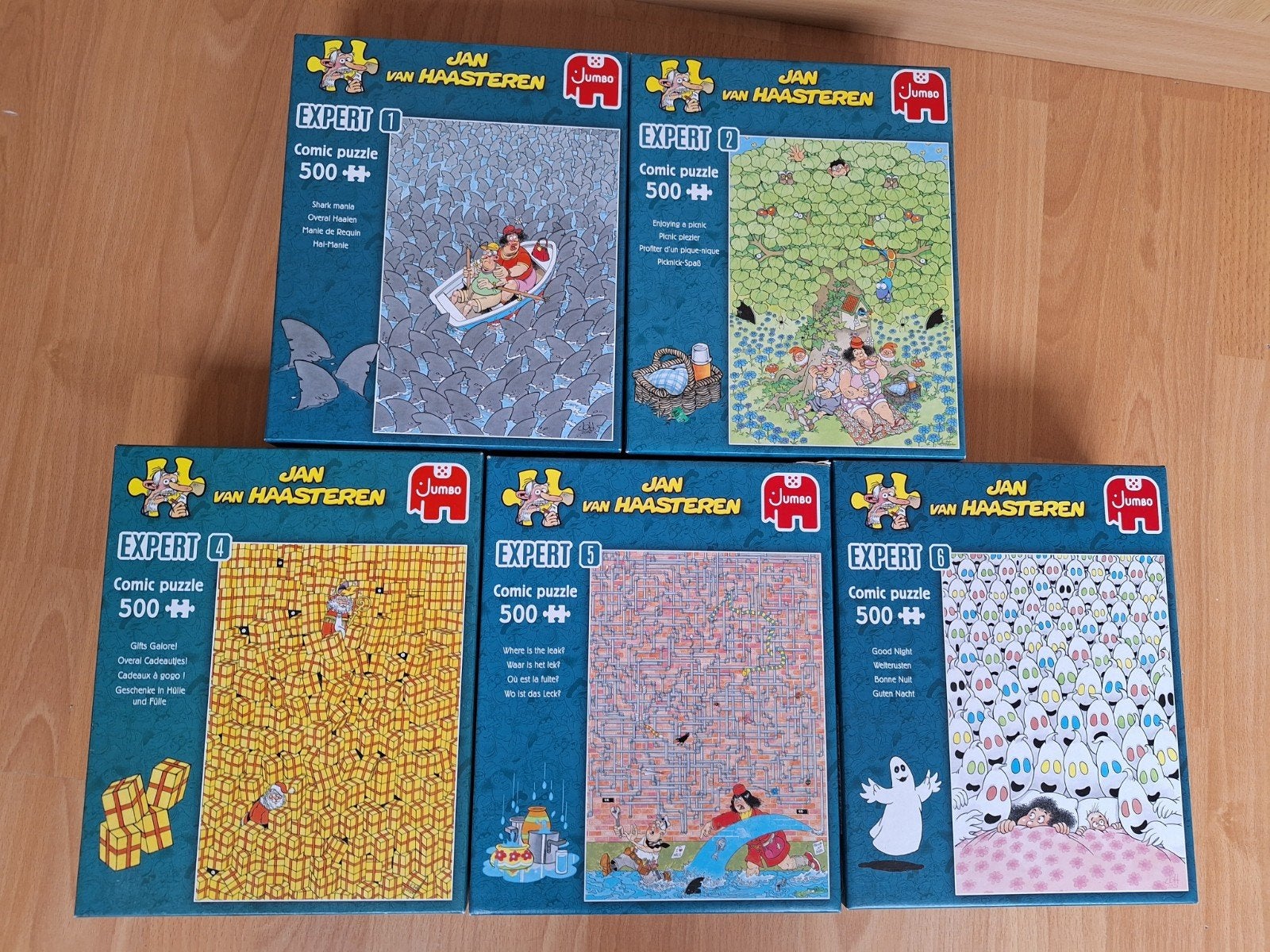 Jan van Haasteren Expert Puzzels - 500 stukjes, Ophalen, Zo goed als nieuw