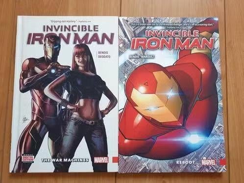 Invincible Iron Man 2 x hardcover set Marvel Comics, Boeken, Meerdere comics, Verzenden, Zo goed als nieuw, Amerika