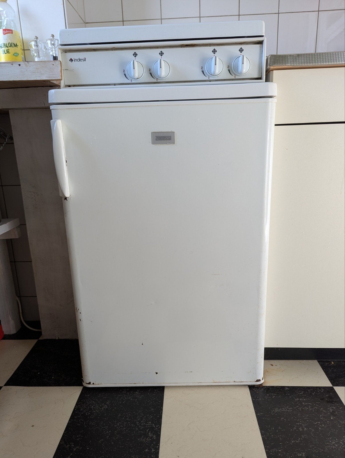 Zanussi Koelkast, Gebruikt, 75 tot 100 liter, 45 tot 60 cm, Met vriesvak