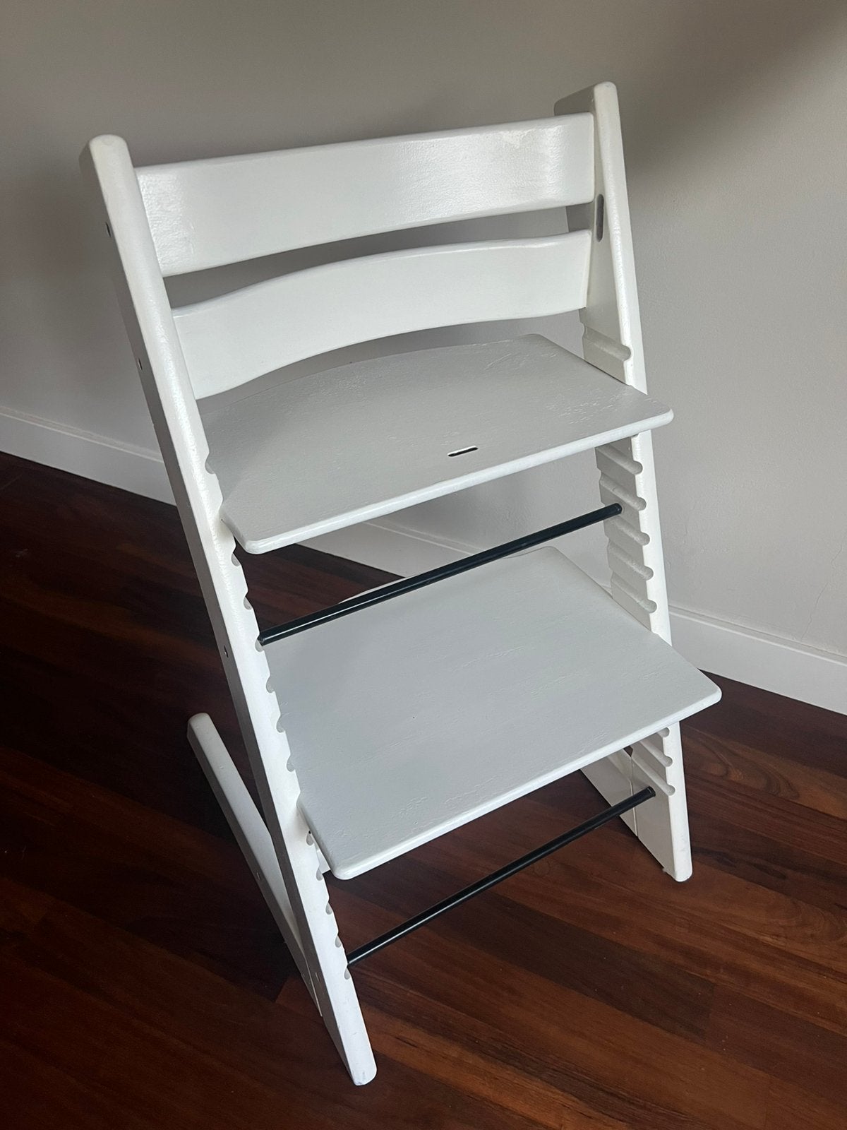 Witte Stokke Tripp Trapp, Ophalen, Zo goed als nieuw, Meegroeistoel