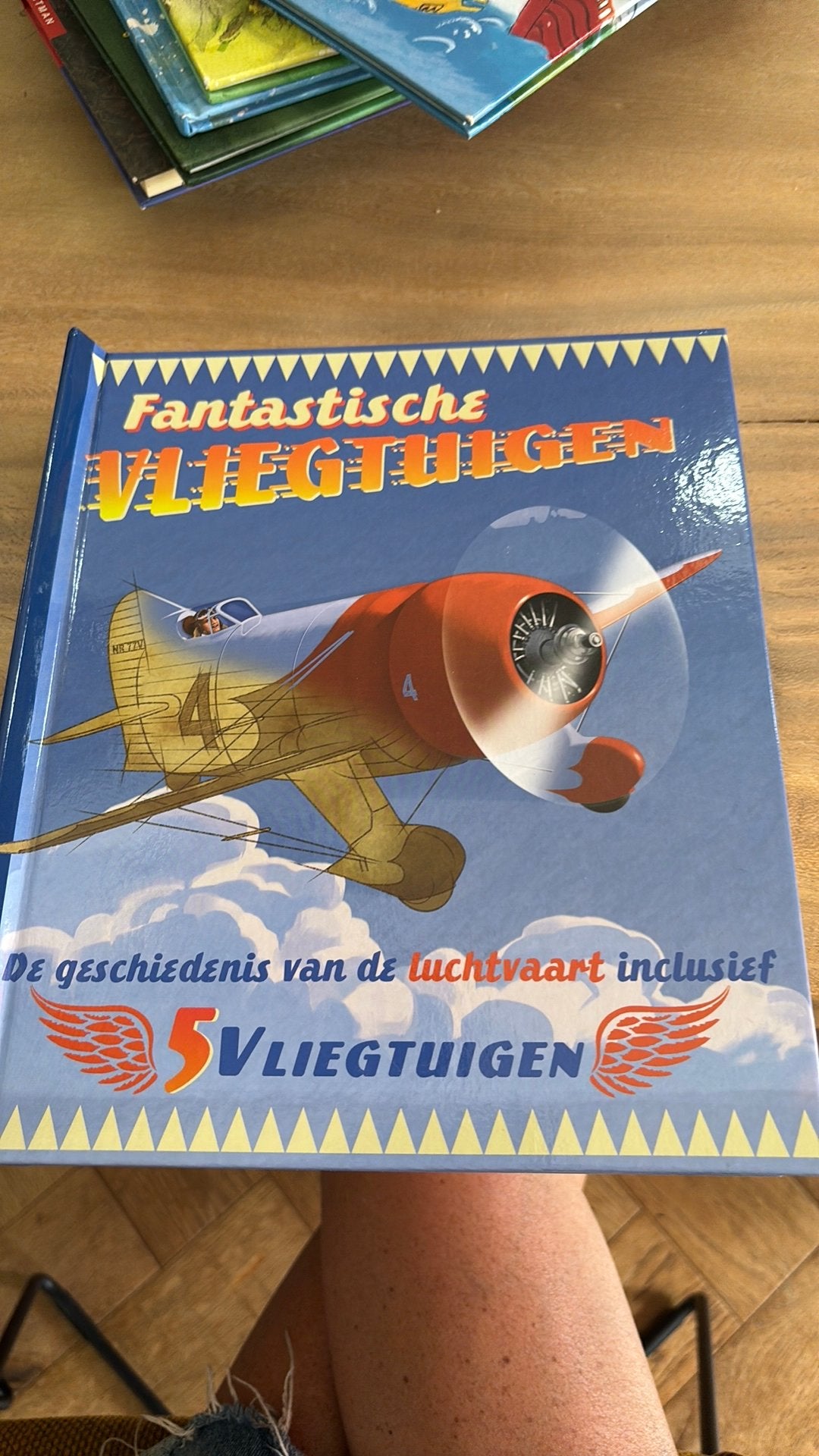Vliegtuigboek met vliegtuigjes, Ophalen of Verzenden, Nieuw