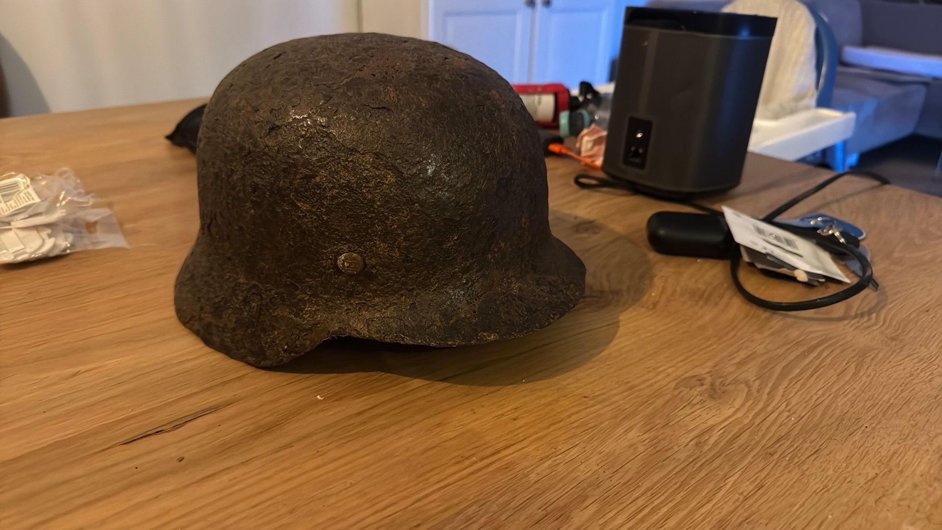 Duiste helm, Verzamelen, Ophalen of Verzenden