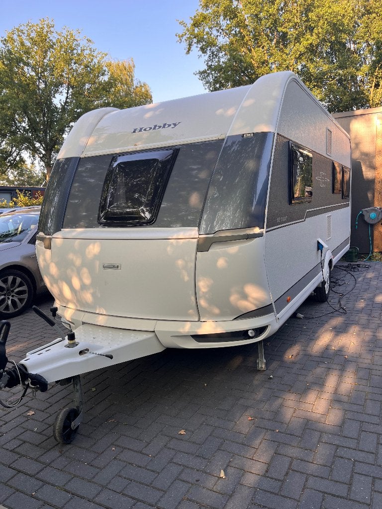 Hobby 540UL DE LUXE 2021 aparte bedden!, 2 aparte bedden, Hobby, Particulier, 5 tot 6 meter