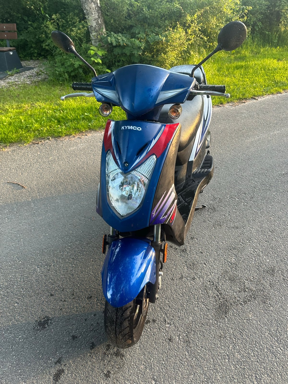 Kymco Agility 50 - Motor gereviseerd, blauw kenteken, Gebruikt, Ophalen of Verzenden, Maximaal 25 km/u, Agility