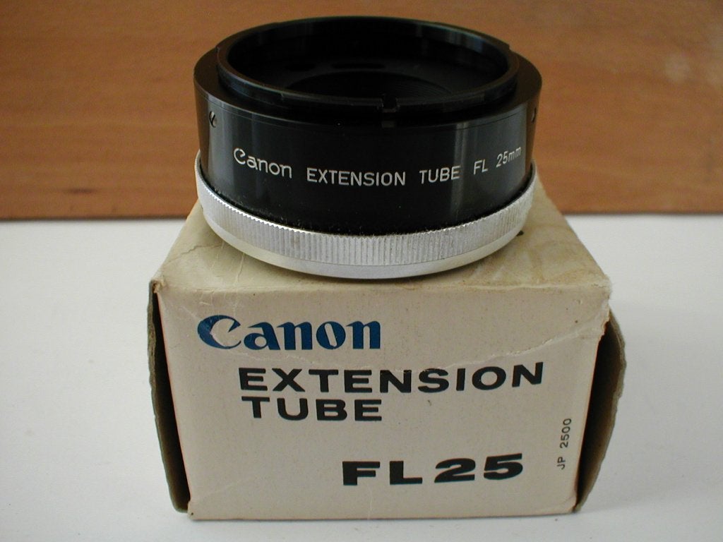 Canon Extension Tube FL 25, macro fotografie, Ophalen of Verzenden, Gebruikt, Spiegelreflex, Canon