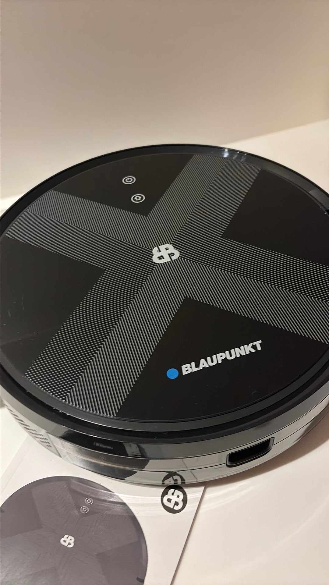 Blaupunkt Bluebot XVAC robotstofzuiger, Gebruikt, Ophalen of Verzenden, 1600 tot 2000 watt, Robotstofzuiger