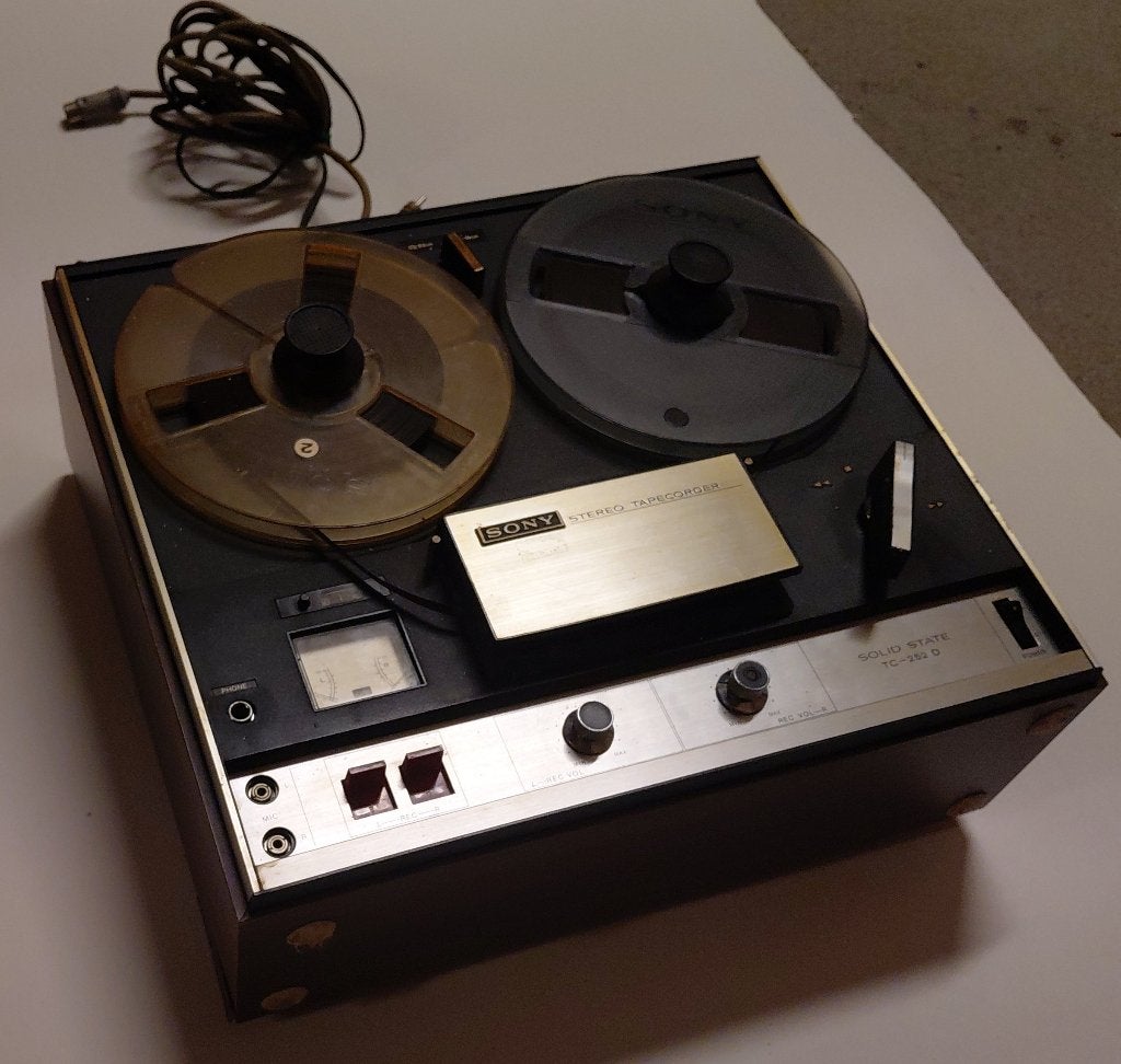 bandrecorder Sony TC 252D, Ophalen