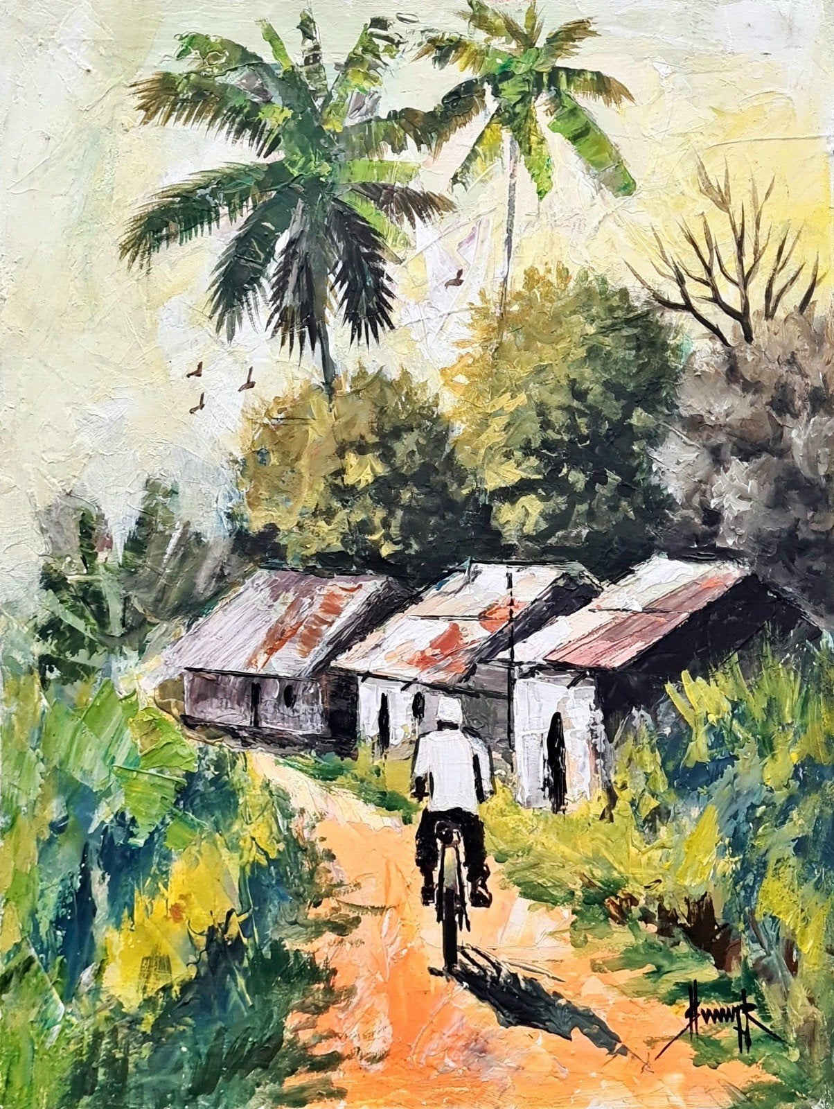 Bike ride (Ibrahim Sesay Jr.), Ophalen