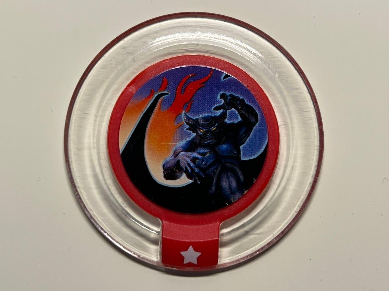Disney Infinity 1.0 Chernabog's Power power disc, Ophalen of Verzenden, Overige figuren, Gebruikt, Beeldje of Figuurtje