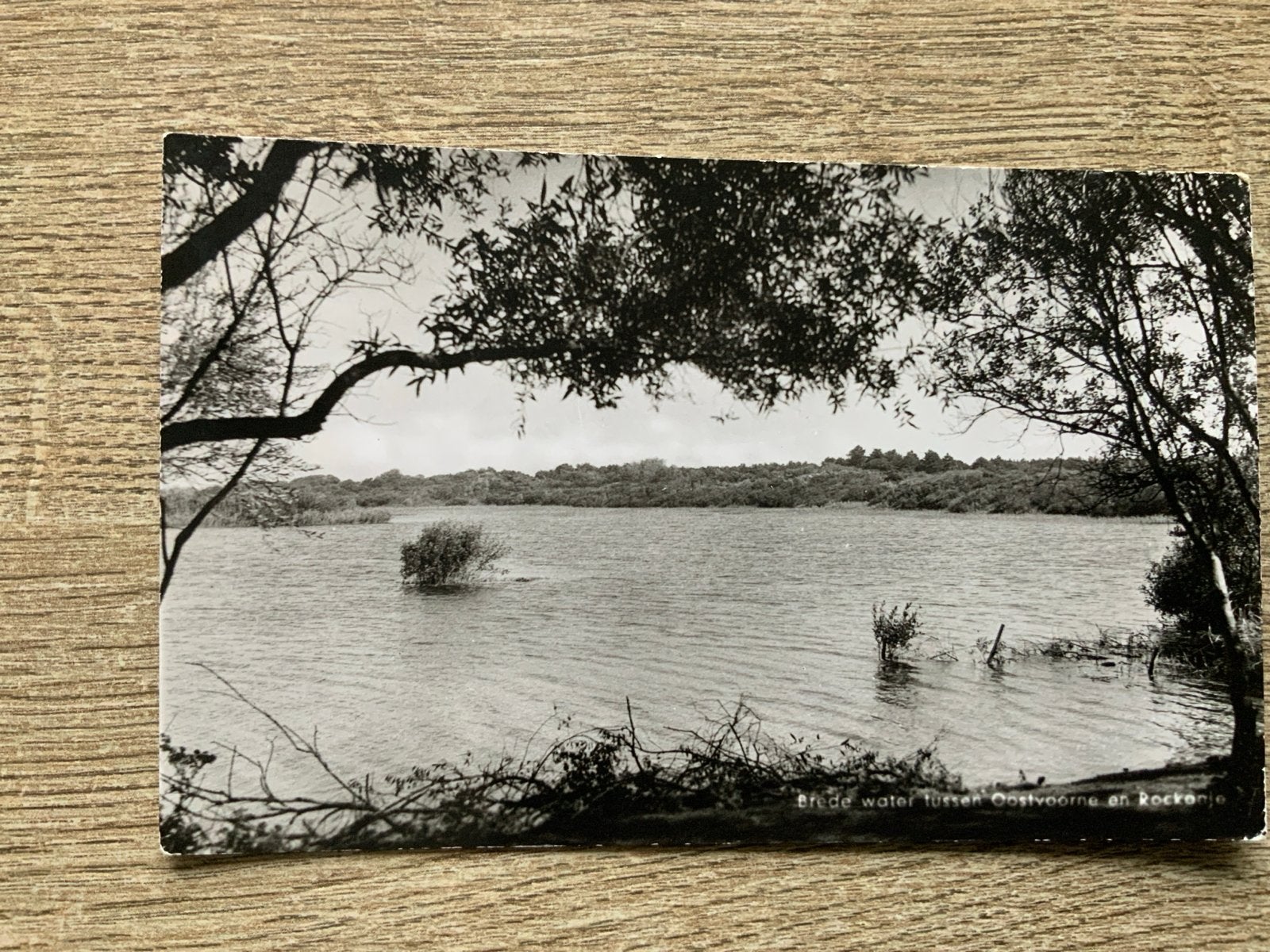 Brede water tussen Oostvoorne en Rockanje, Ophalen of Verzenden, 1920 tot 1940, Ongelopen, Zuid-Holland